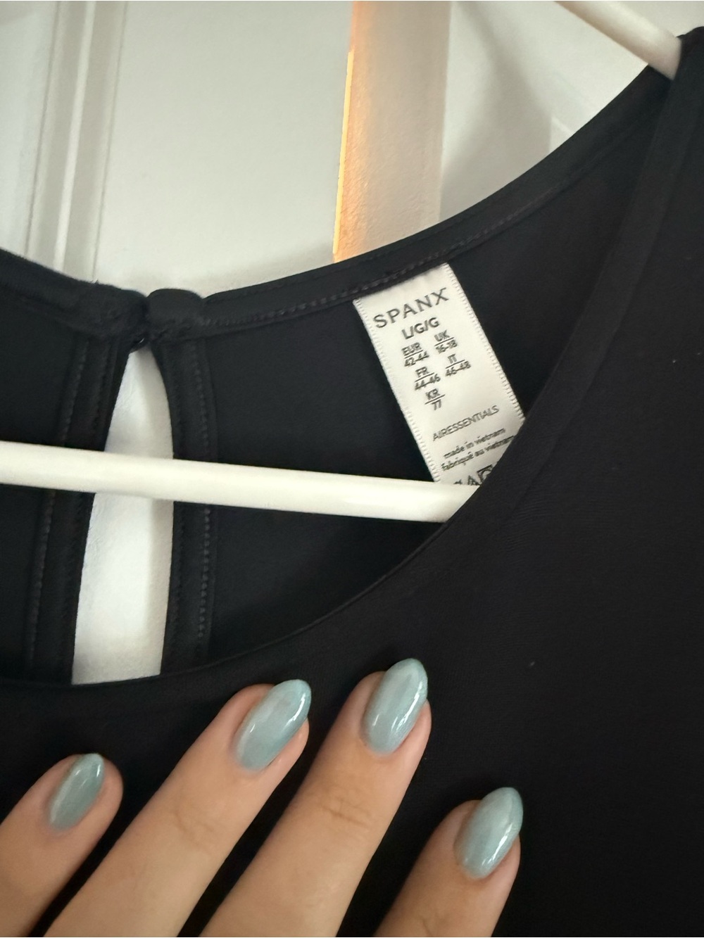 SPANX Sleeveless Black Jumpsuit with Drawstring Waist - Picture 3 of 4